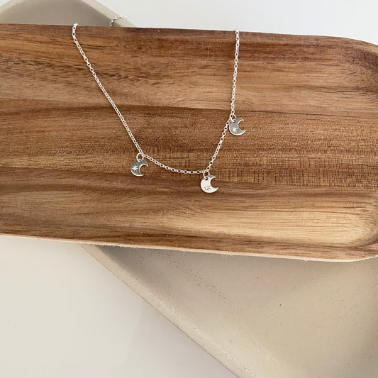 To the stars and moon necklace